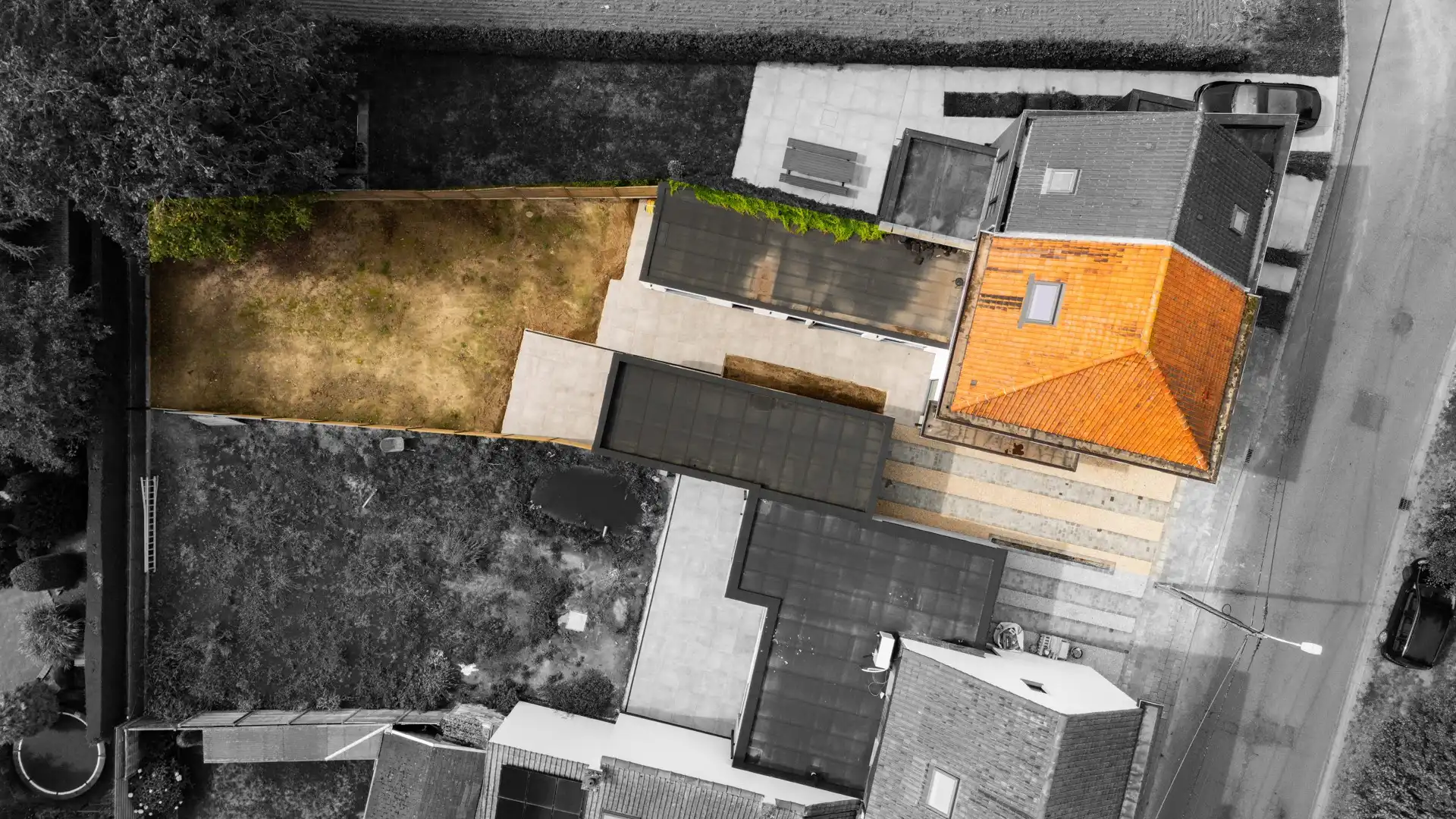 Prachtige tot in de puntjes gerenoveerde halfopen bebouwing met 3 slaapkamers, aparte garage en zuidgerichte tuin te koop in het hartje van Sint-Baafs-Vijve foto 39