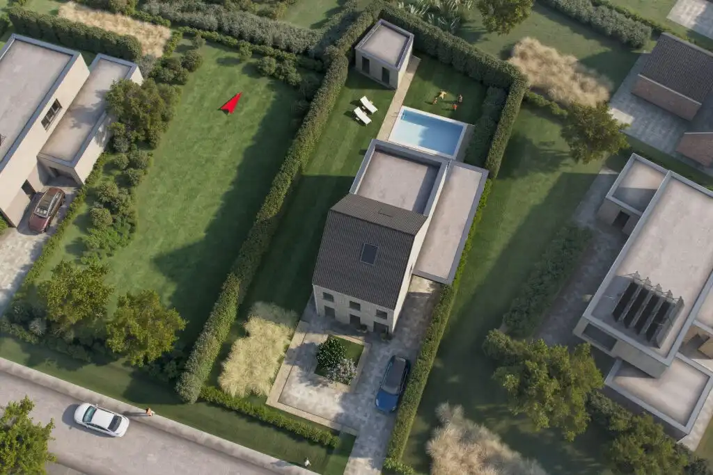 Rustig gelegen bouwgrond van 751 m² voor vrijstaande woning foto {{pictureIndex}}