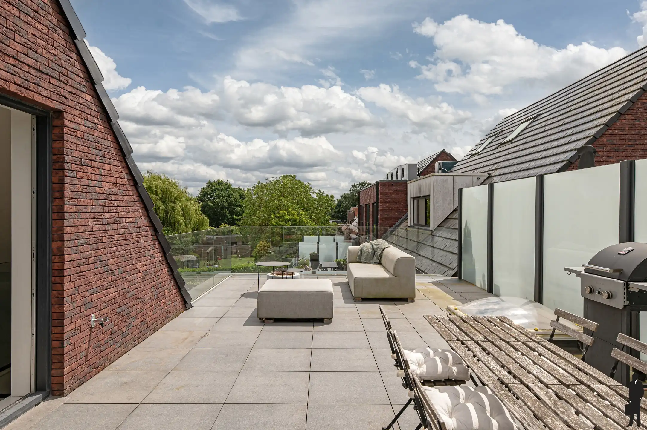 Prachtig BEN-duplexappartement met 3 slaapkamers en royaal zonneterras van 43 m² met vrij uitzicht op groen en weilanden. foto 14