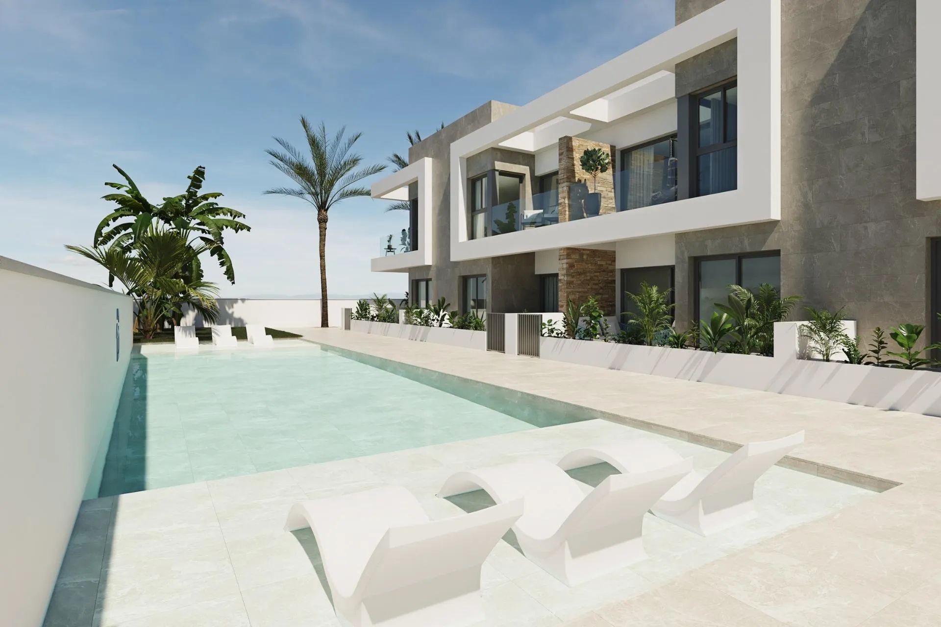 Ervaar luxe en comfort in dit exclusieve nieuwbouwcomplex in Pilar de la Horadada – jouw nieuwe thuis aan de Costa Blanca! foto {{pictureIndex}}