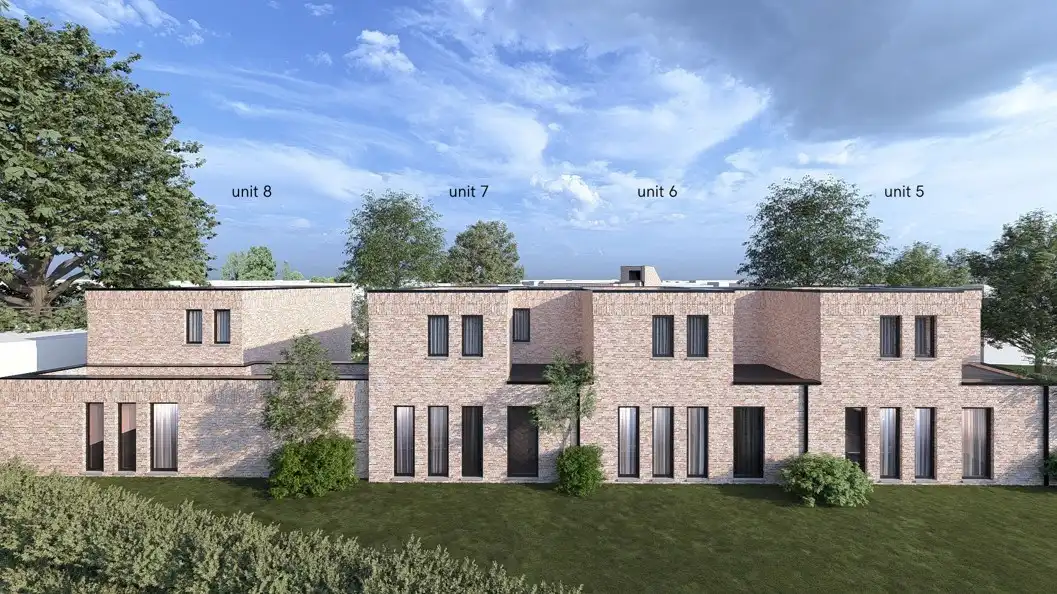 Moderne, Bijna Energie Neutrale stadswoning met private tuin in het centrum van Stokkem! foto 5