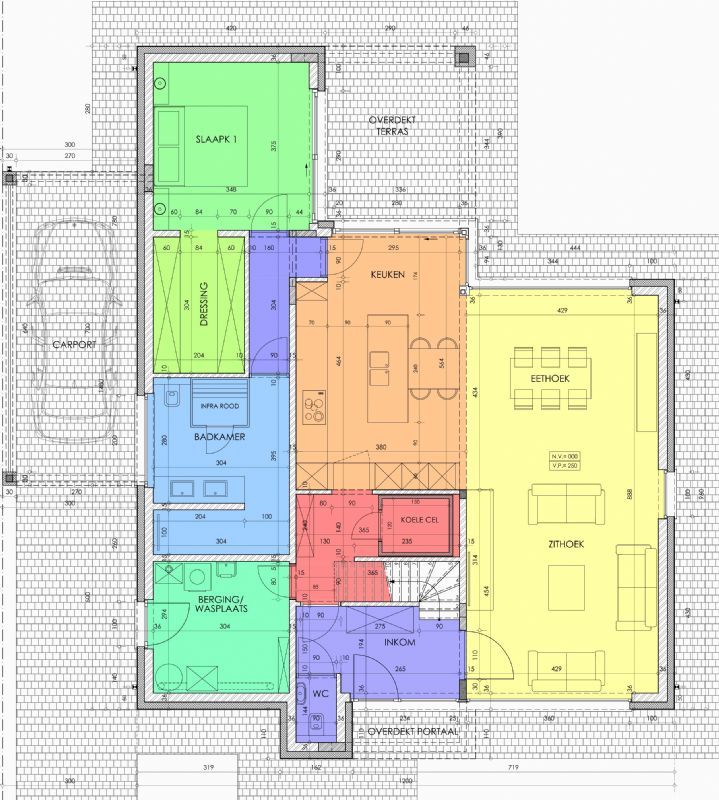 Nieuw te bouwen alleenstaande woning te Oeselgem. foto 3