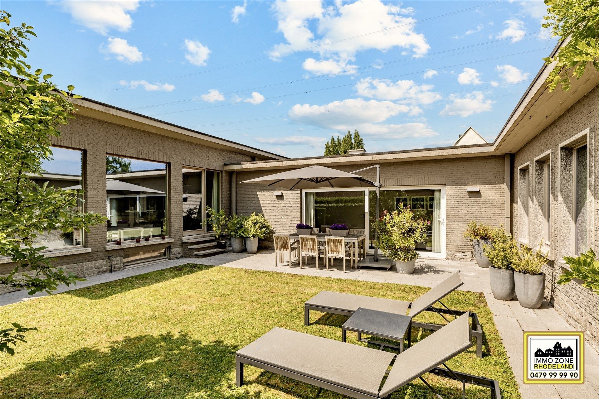 Unieke architecturale open woning in u-vorm met mooie tuin foto 25