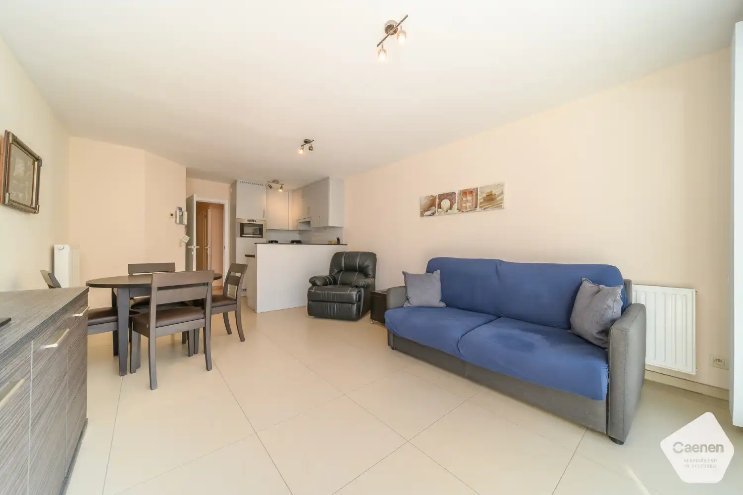 Heel recent, lichtrijk 1-slaapkamerappartement met zuidgericht terras op topligging nabij zee foto 3