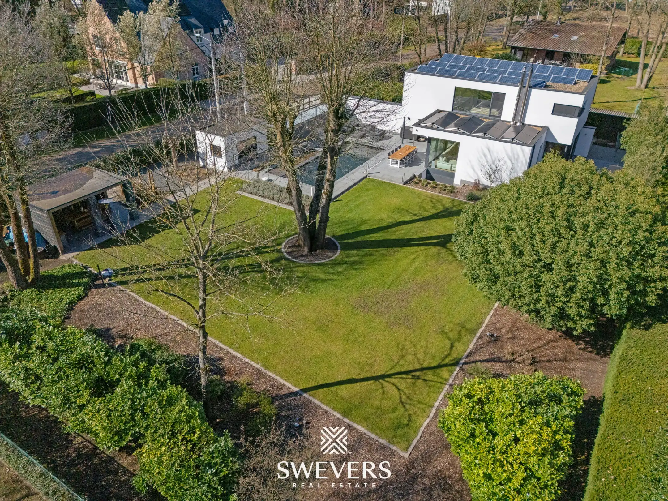 Exclusieve instapklare villa ( EPC B ) op uniek perceel ( 16a 91ca ) in de residentiële Bloemenwijk te Bolderberg foto 30
