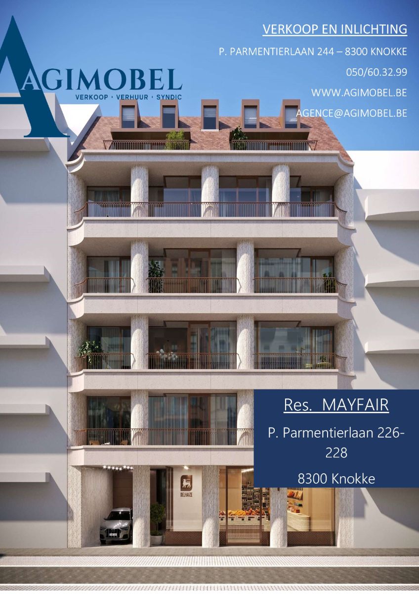 Laatste Nieuwbouw Luxe 3-Slaapkamer Appartement op de Tweede Verdieping -  residentie Mayfair, Knokke foto {{pictureIndex}}