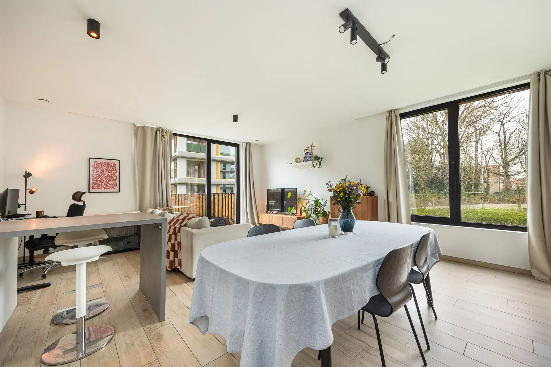 Gelijkvloersappartement op toplocatie in Boechout. foto 3