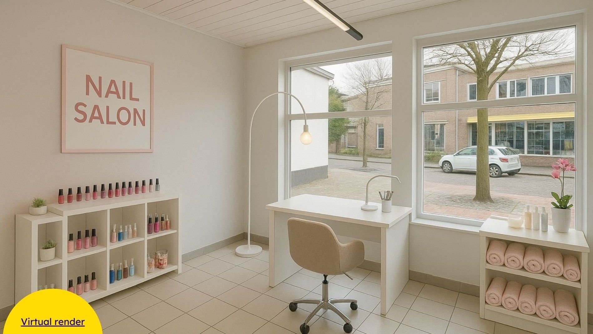 Commerciële handelsruimte/ kantoor / praktijkruimte met garage in het centrum van Lichtervelde! foto {{pictureIndex}}