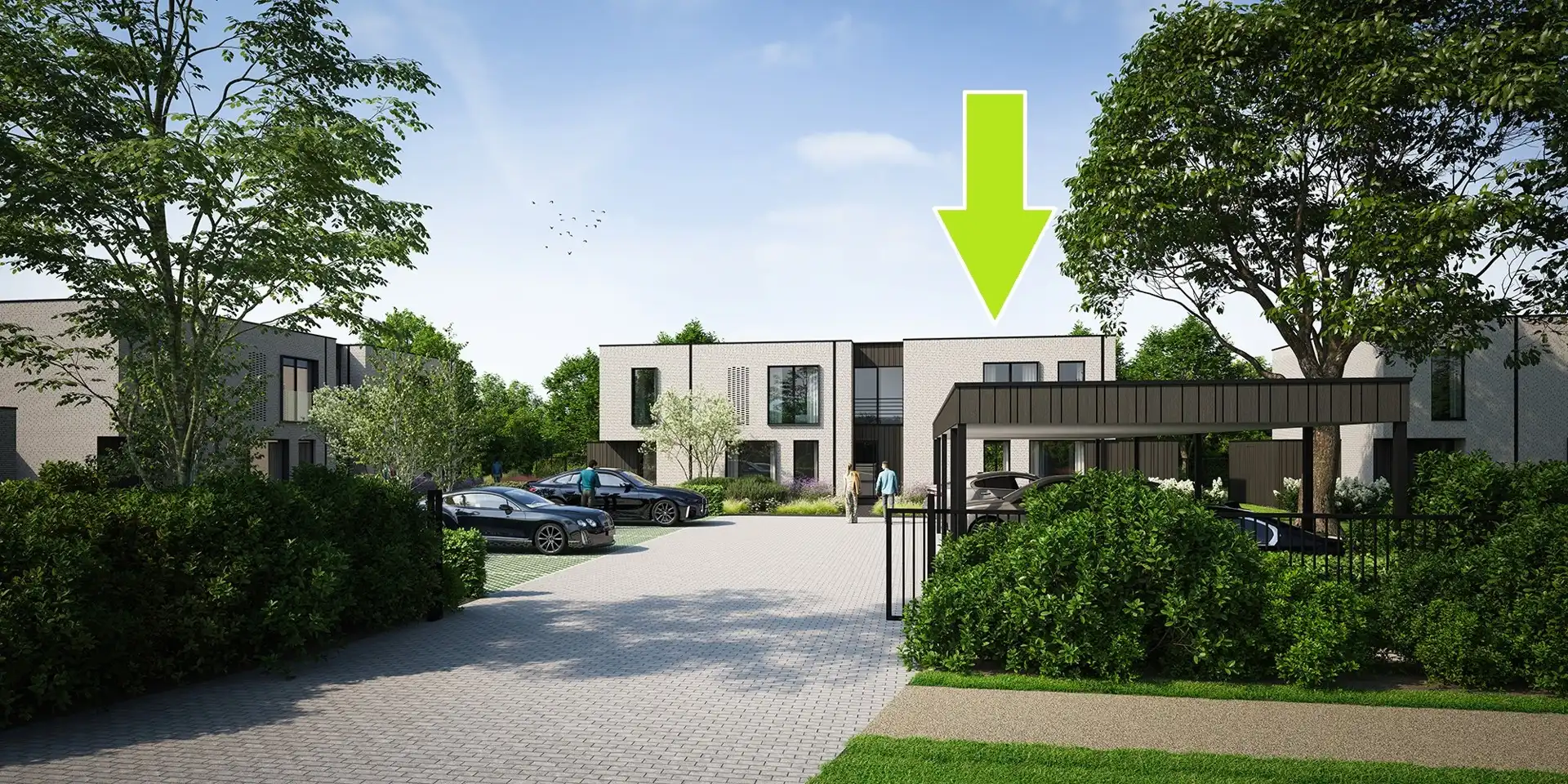 Nieuwbouwwoning op afgesloten domein foto 2