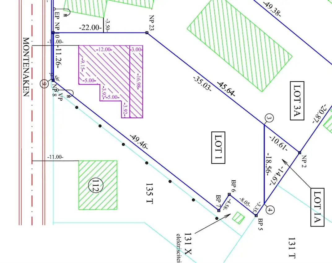 Perceel van 12 a 44 ca voor open bebouwing foto 3