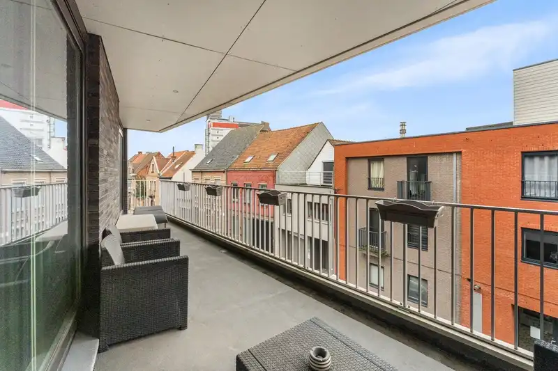 Nabij centrum Roeselare : recent  2 slaapkamers en twee terrassen in de Residentie El Palmar. Totale oppervlakte 138,43 m². foto 14