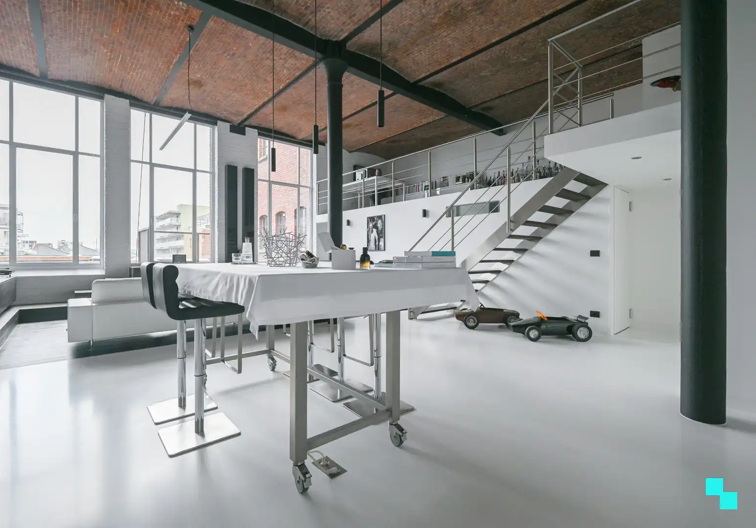 Exclusieve loft langs het water in Kortrijk! foto 9