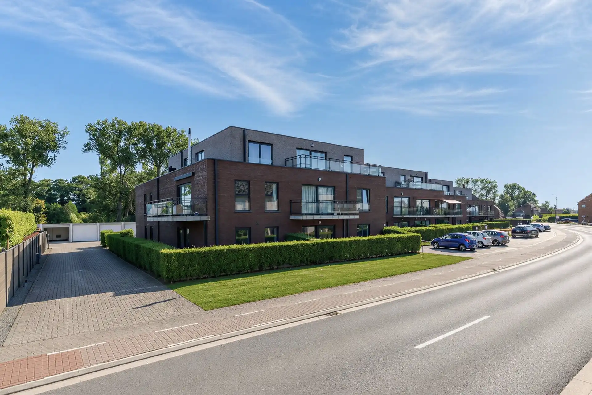 Penthouse met 3 slaapkamers, dressing en panoramisch zicht op het groen te Lede foto 28