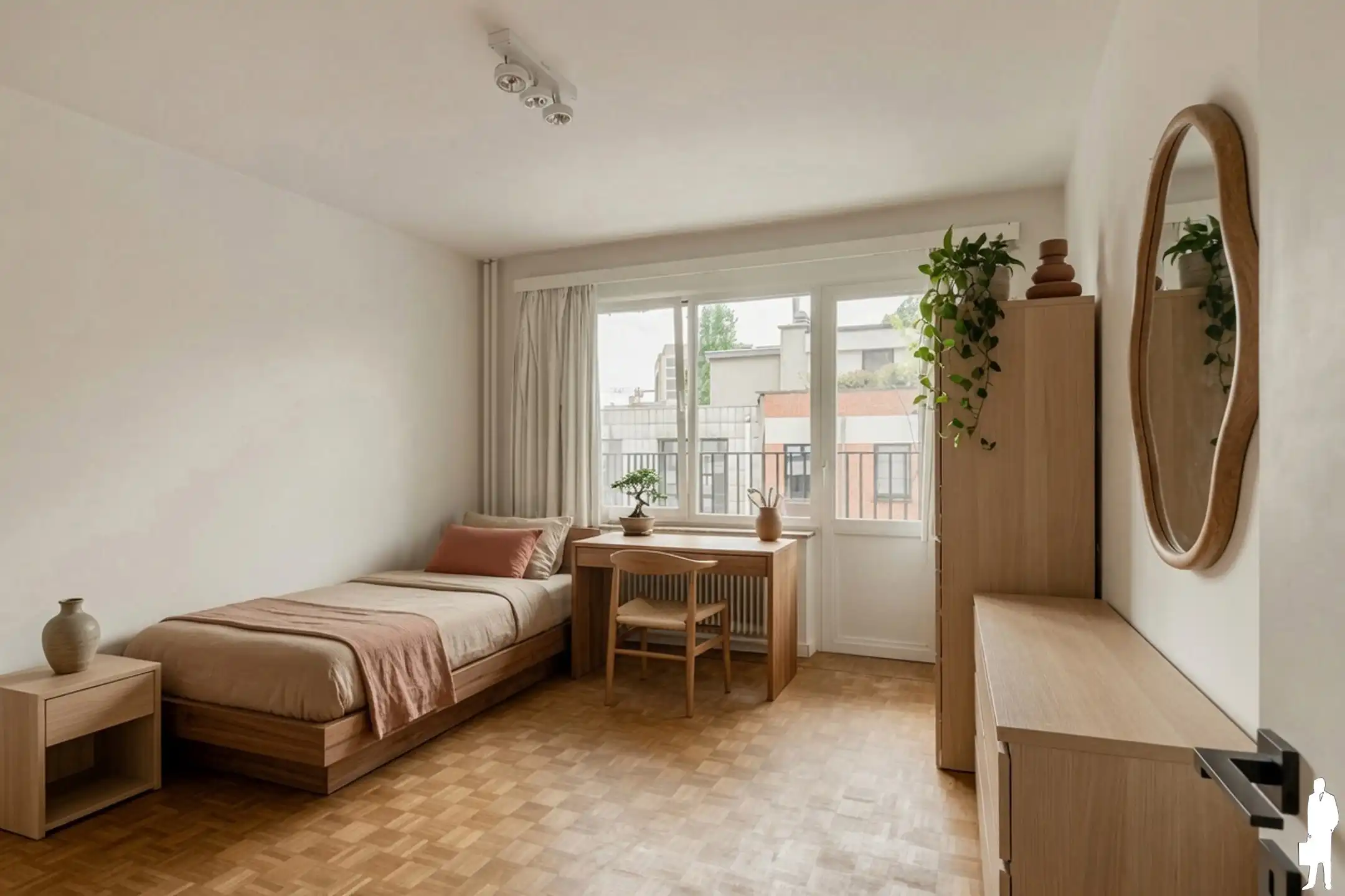 Ruim appartement op centrale locatie met terras én balkon foto 16