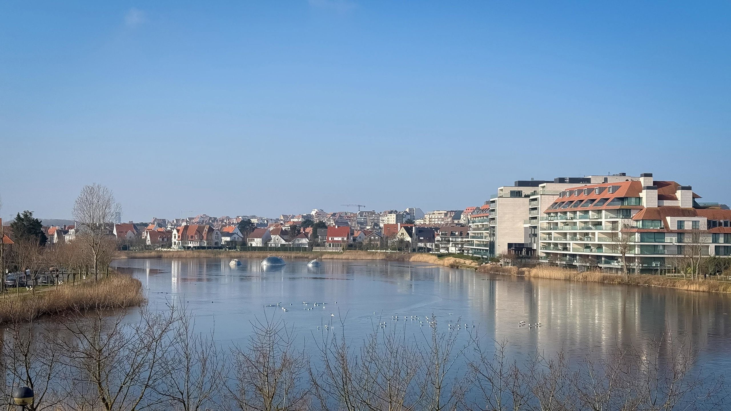 Exclusieve koppelvilla / adembenemend zicht op het ZEGEMEER. foto 5