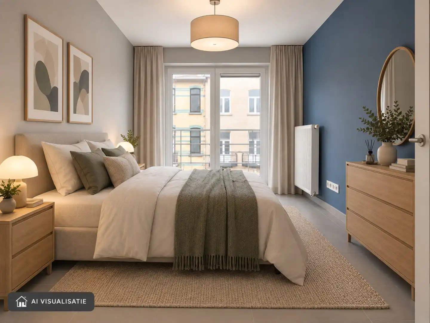 Instapklaar één-slaapkamerappartement te huur in Blankenberge foto 8