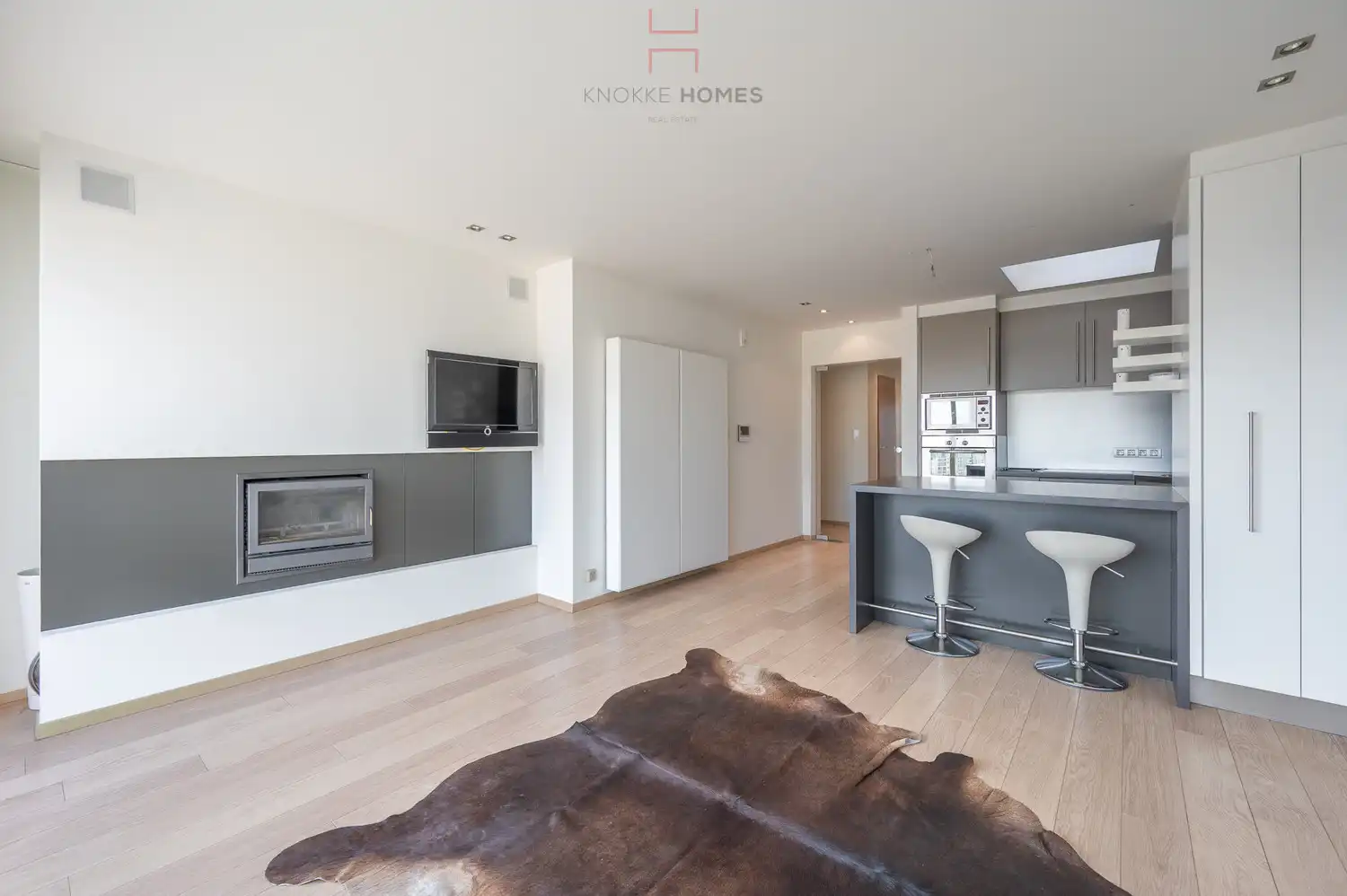 Uitzonderlijk dakappartement met panoramisch zeezicht in Duinbergen foto 8