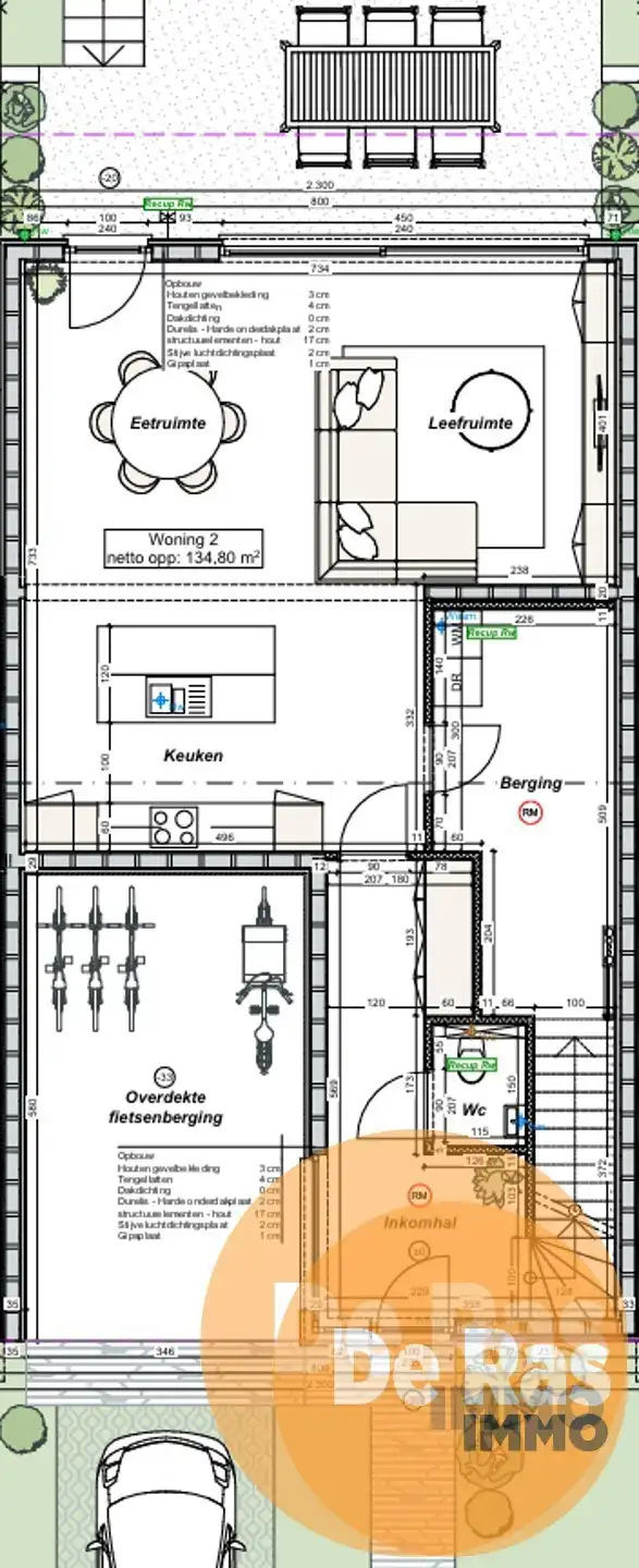 EREMBODEGEM - Nieuwbouwwoning op rustige locatie lot 2 foto 13