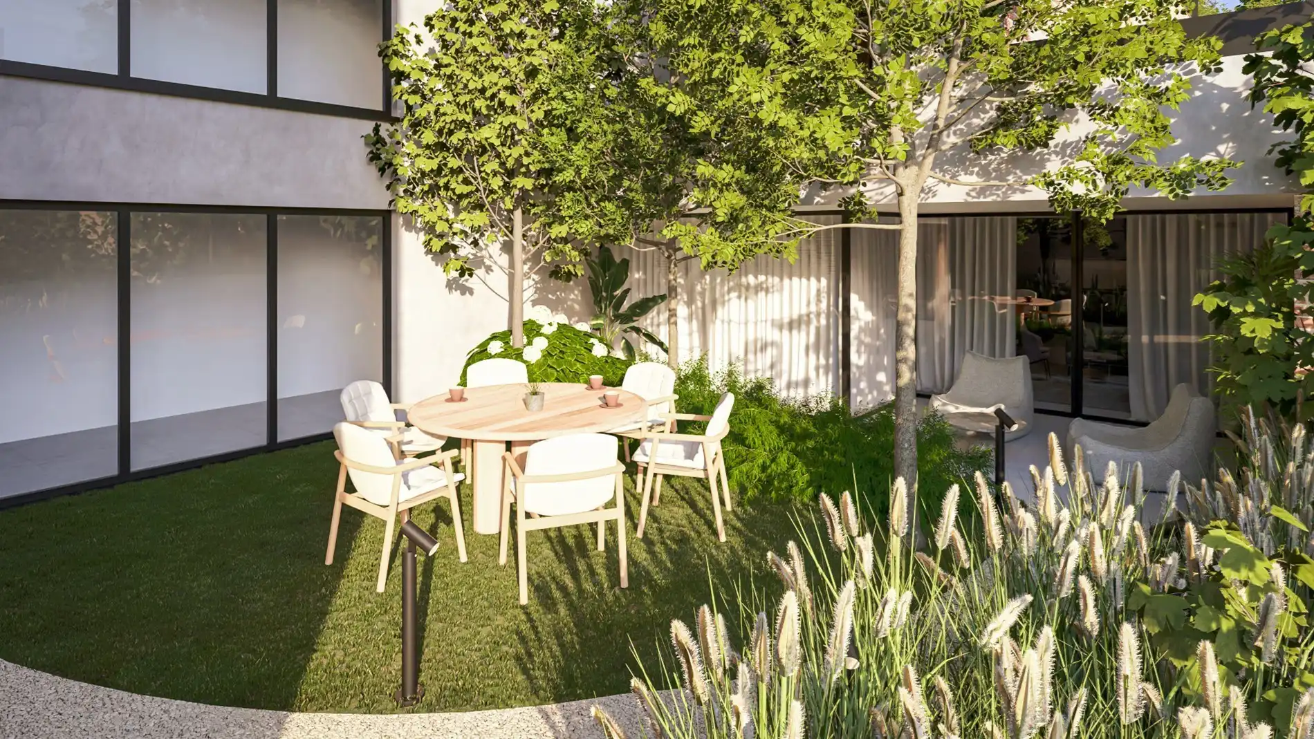 Nieuwbouwappartement met 2 slaapkamers en ruim terras uitgevend op de binnentuin, in res. De Motte, vlakbij het centrum van Hoeselt foto 21