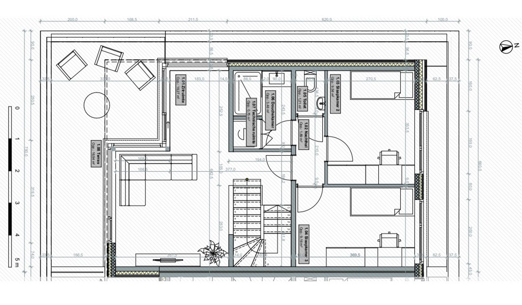 Koppelvilla met 3 slaapkamers en prachtig uitzicht te Gooik foto 5