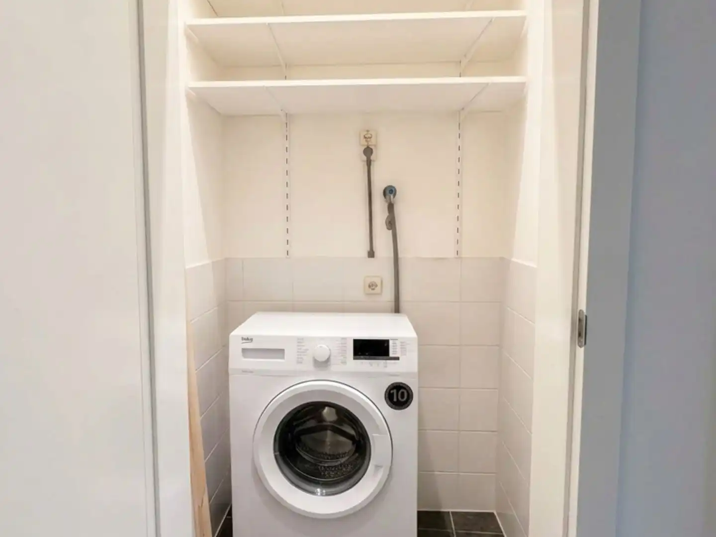 Energiezuinig appartement met terras, garagebox en Leiezicht op toplocatie in Gent foto 15