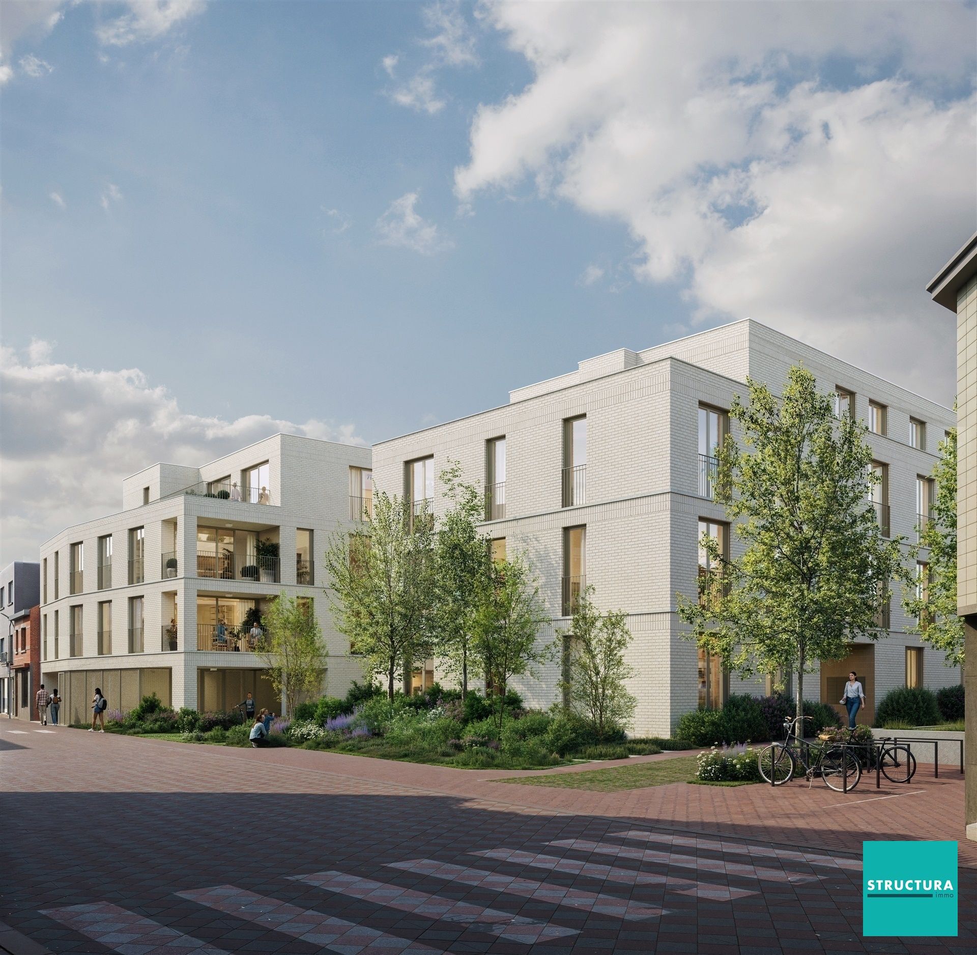 Hof Ten Anker: nieuwbouwappartement in het centrum foto {{pictureIndex}}