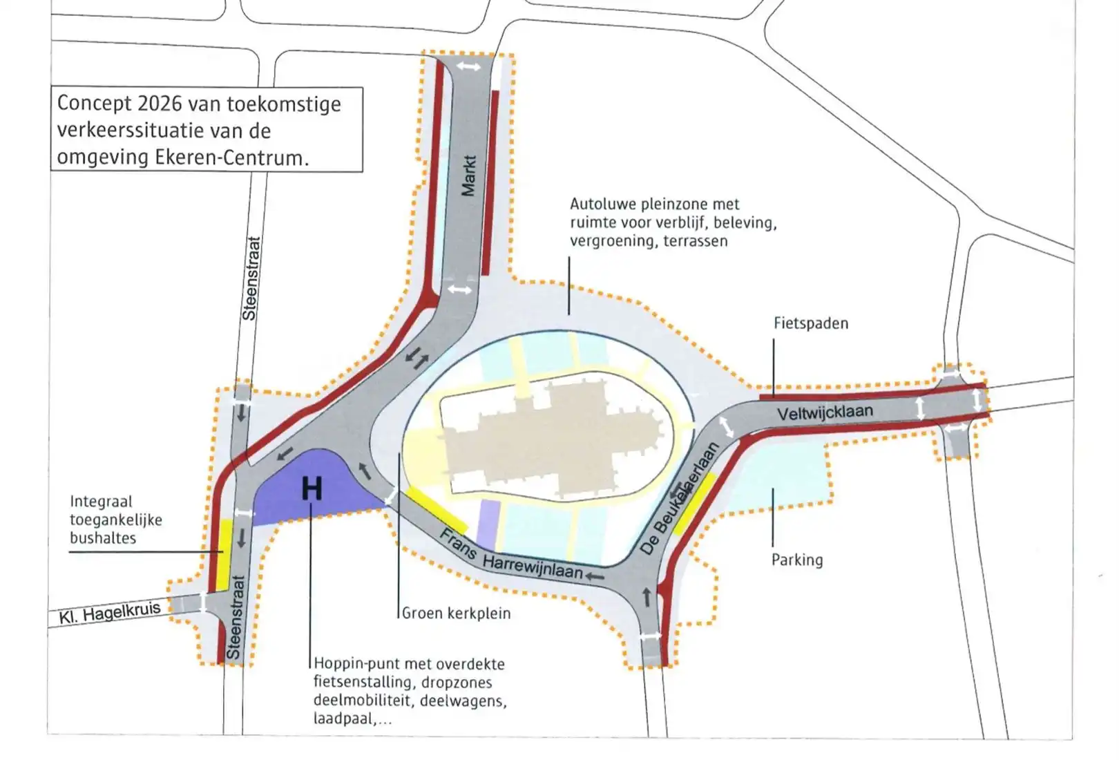 Polyvalent handelshuis met bovenwoonst aparte ingang en in 2 straten uitkomend. foto 21