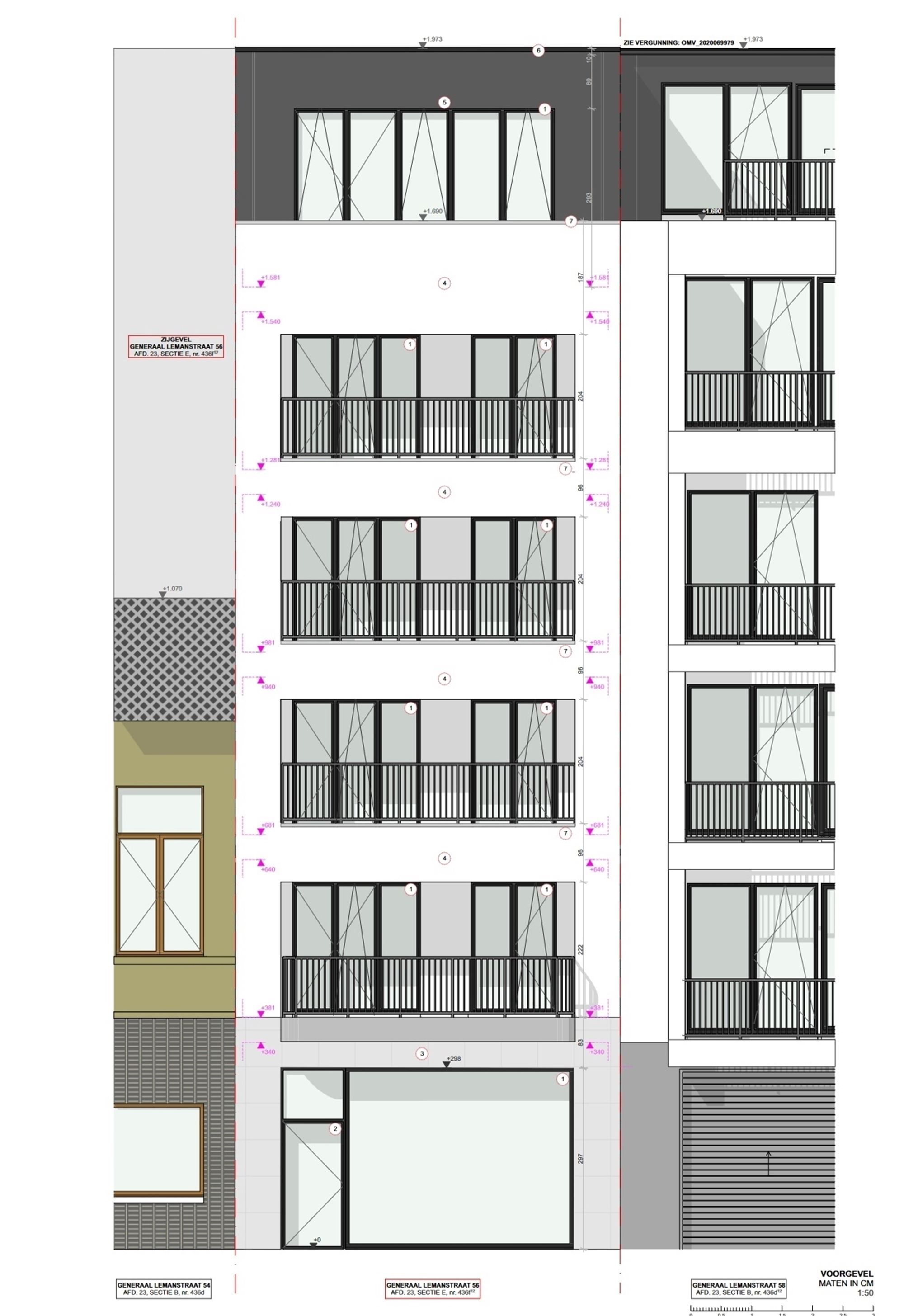 Projectgrond met vergunning - comm glvl + 5 appt foto 3