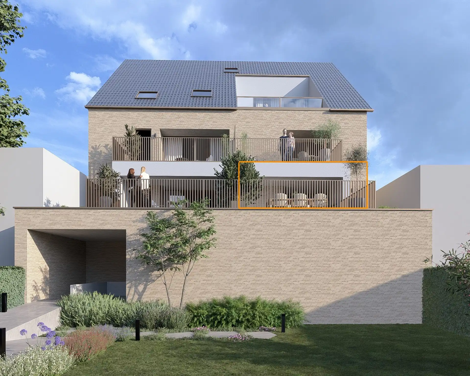 Kwalitatief nieuwbouwappartement met moderne indeling nabij centrum Lanaken en Maastricht foto 2