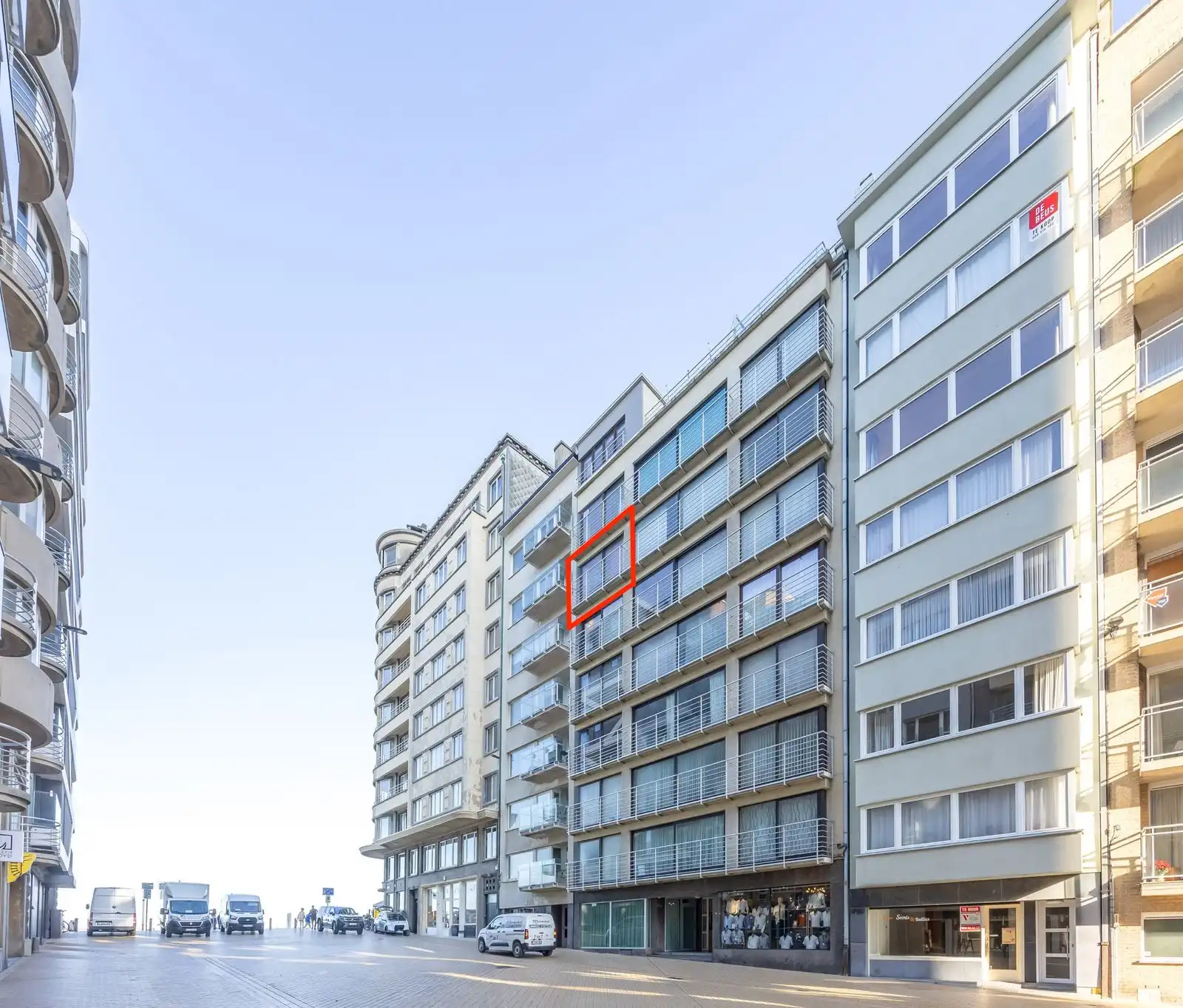 Appartement met 1 slaapkamer en lateraal zeezicht op topligging foto 9