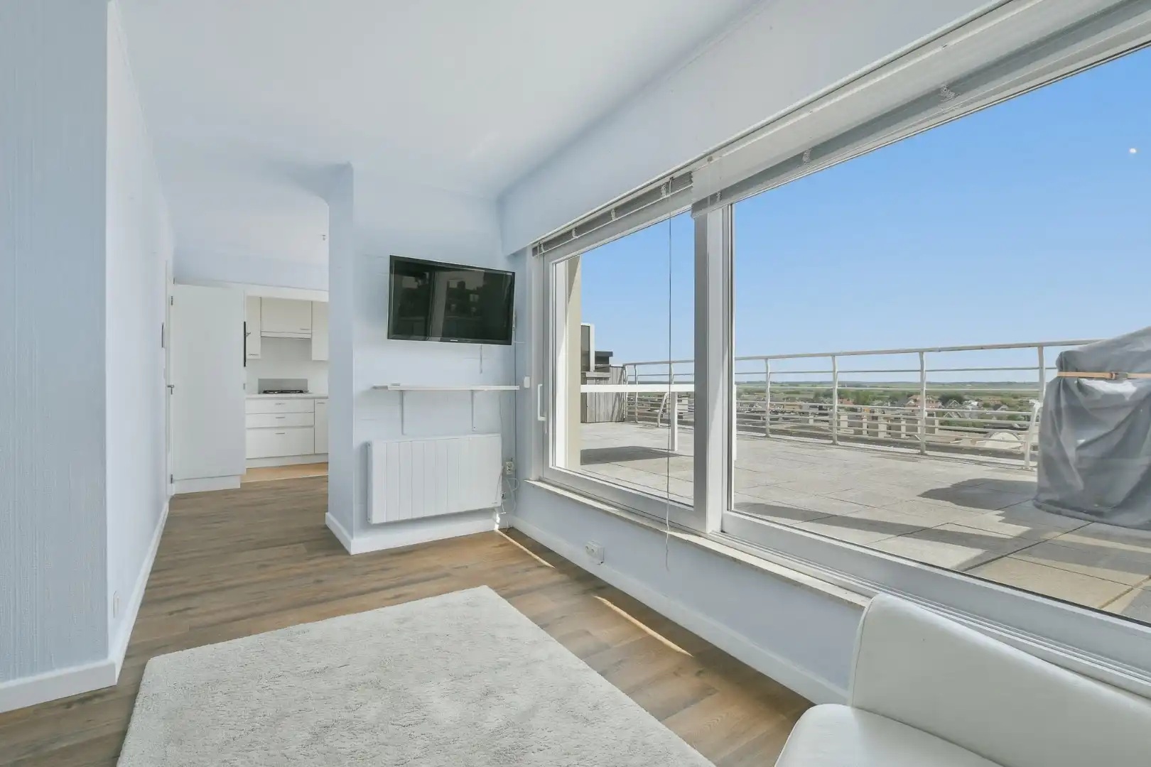 Uniek dakappartement met zonnige ligging en indrukwekkende vergezichten te Wenduine!  foto 8