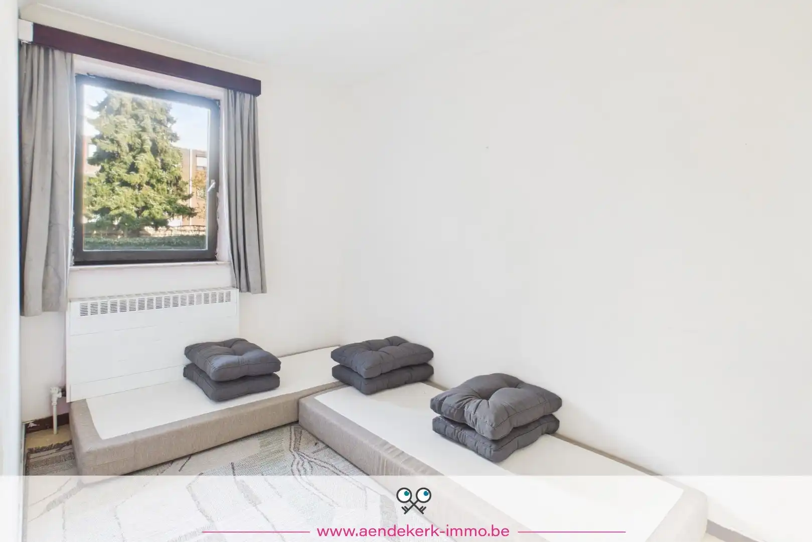 Ruim gelijkvloers appartement met 3 slaapkamers, garage en kelderberging foto 12