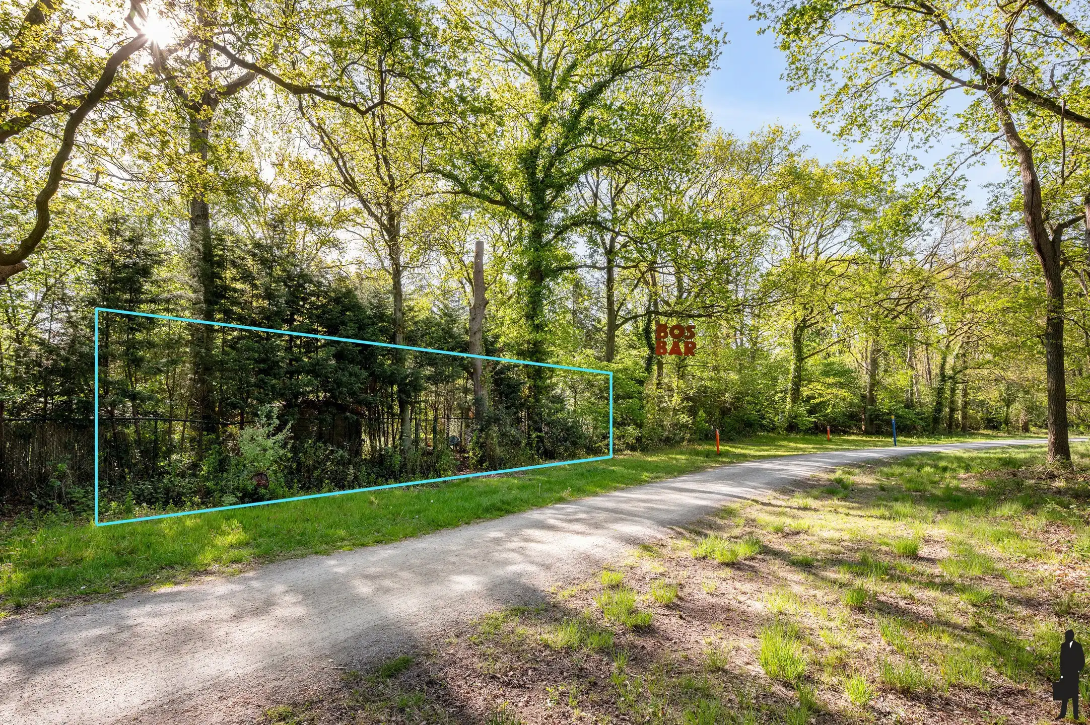 Prachtig perceel met directe ingang tot de Heide foto 13
