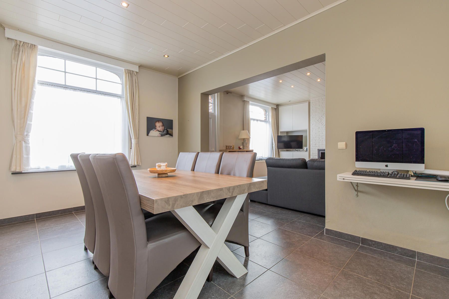 BORSBEKE - Gerenoveerde woning met garage en tuin. foto 3