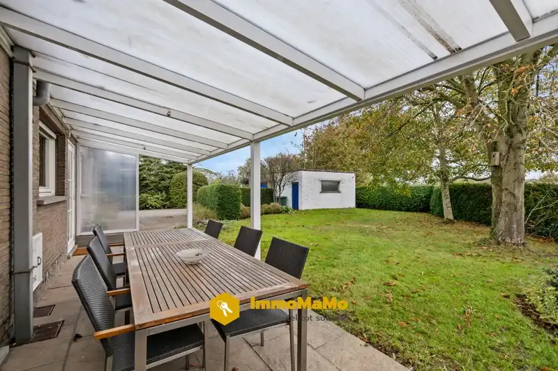 BUNGALOW MET 3 SLAAPKAMERS EN ZEER RUIME TUIN TE KOOP IN LOCHRISTI (WACHTEBEKE) foto 23