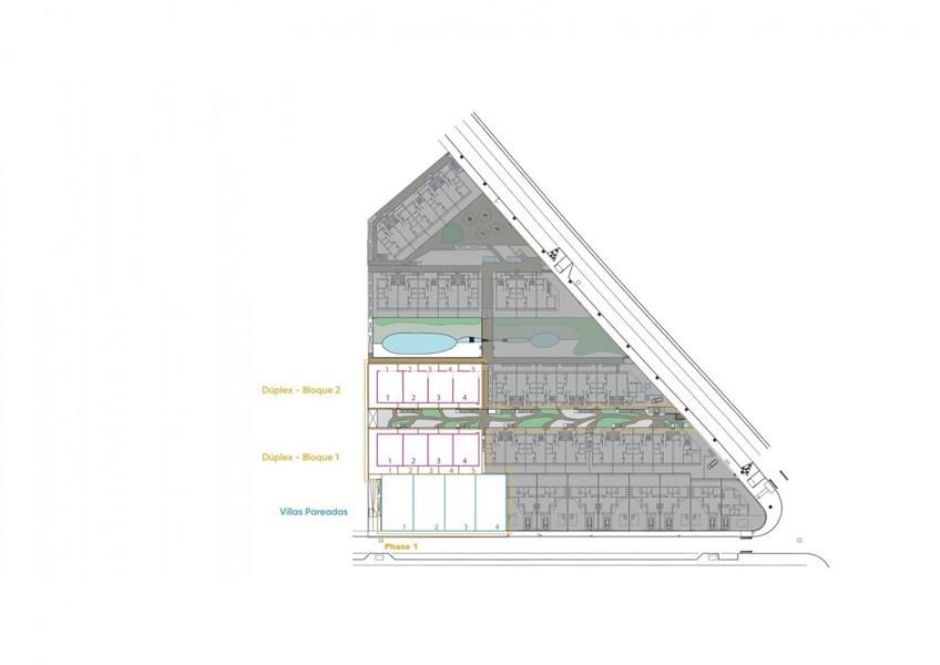 Nieuwbouw residentie van halfvrijstaande villa's in Los Balcones foto 15