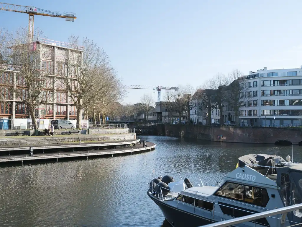 Centrum Gent – 2-slaapkamerappartement met terras (12 m²) nabij Portus Ganda (EPC B) foto 5