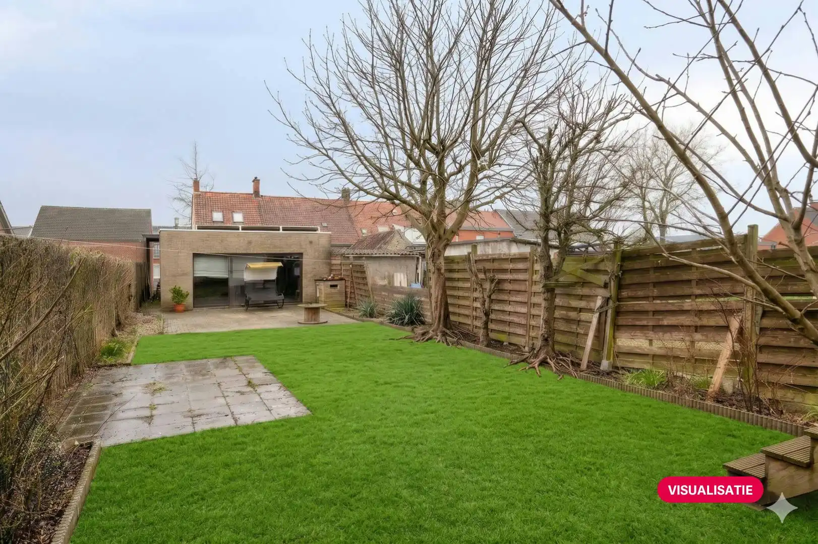 Halfopen bebouwing met 3 slaapkamers en tuin in Izegem foto 14