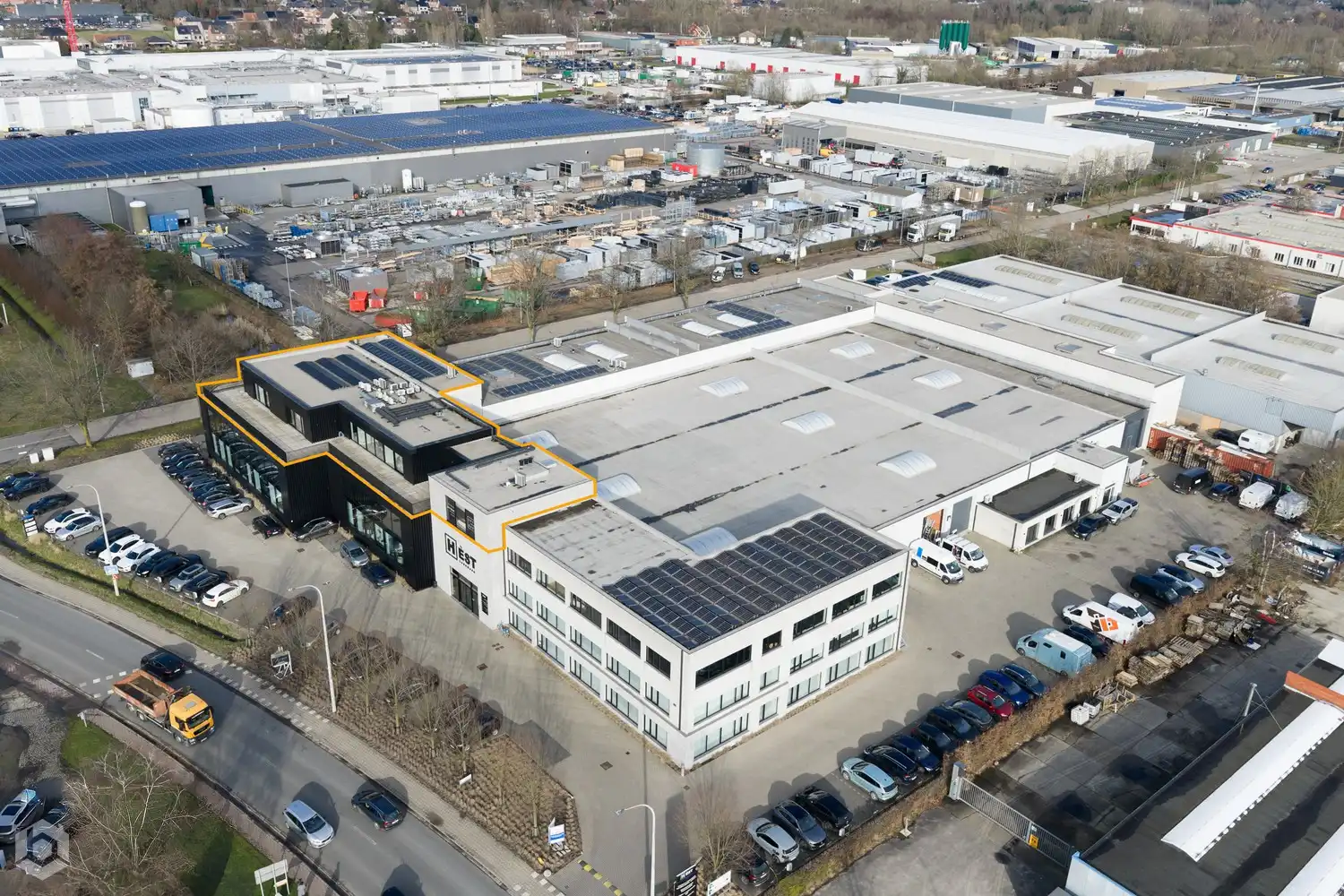 Polyvalente kantoorruimte (475 m²) met terras (216 m²) te Heist-op-den-Berg foto 27