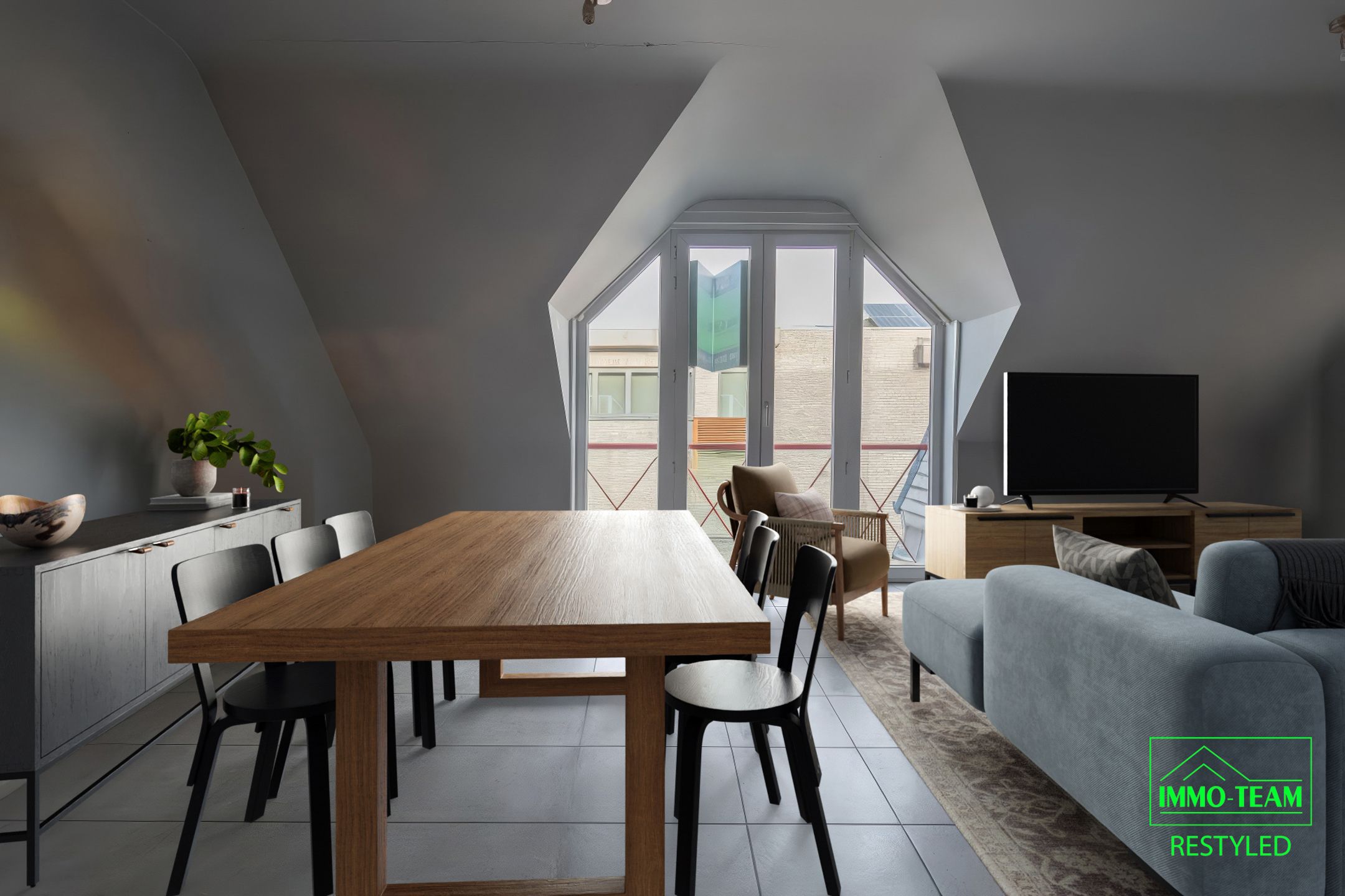 2-slaapkamer appartement met garagebox op wandelafstand van station foto 3