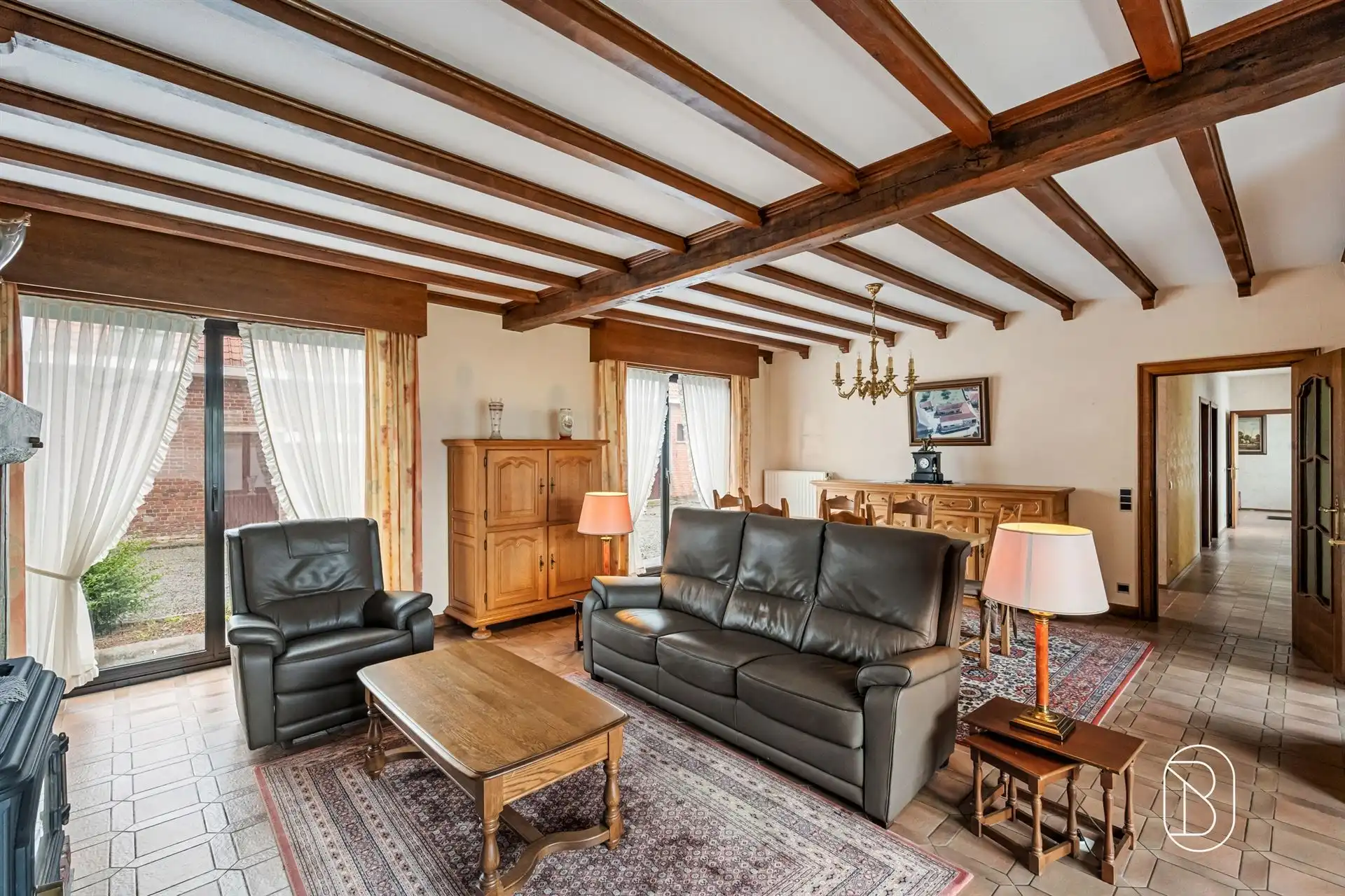 Op te frissen vierkantshoeve op 2.810 m² te Ronse foto 12