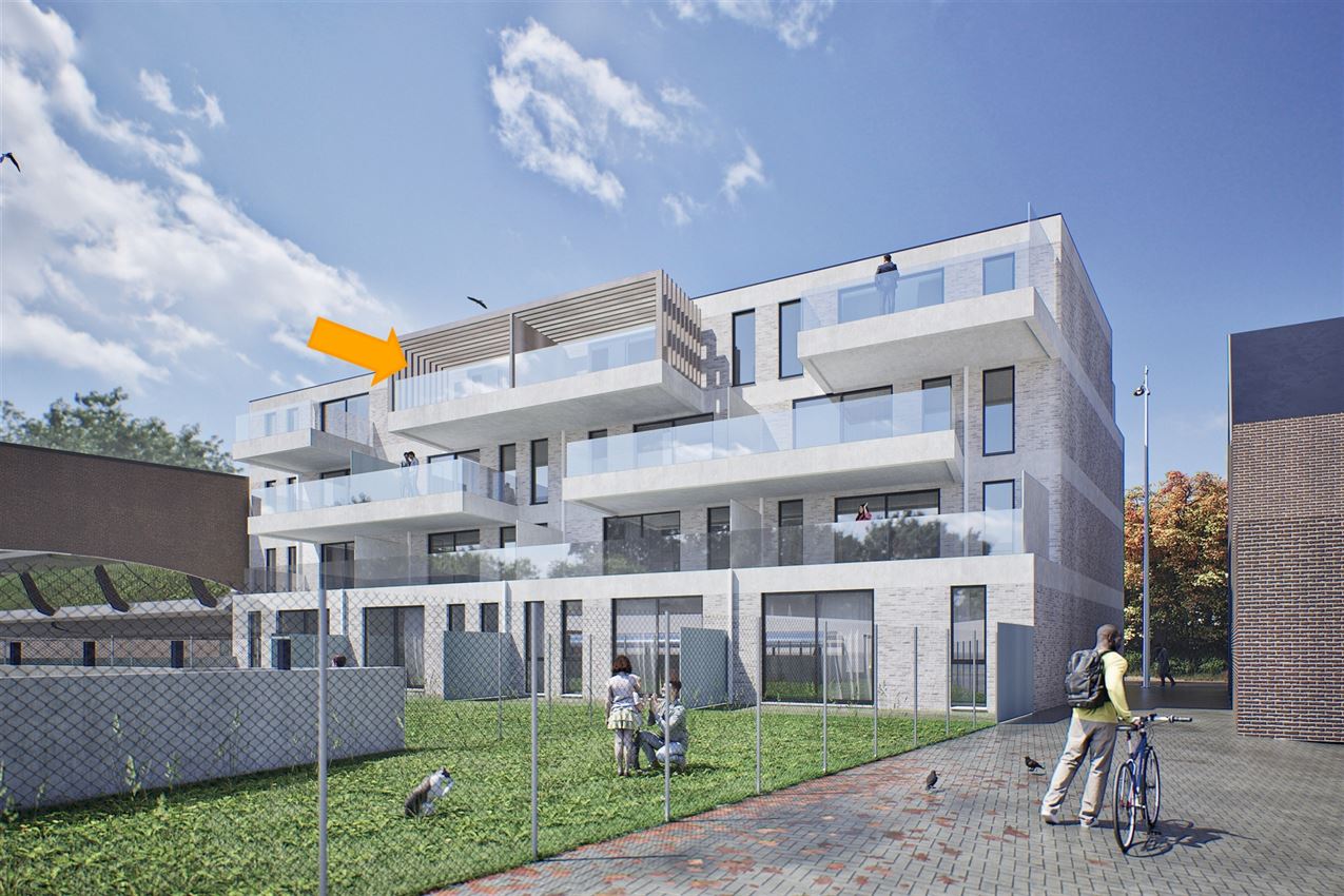 Penthouse met 1slk en twee terrassen  foto {{pictureIndex}}