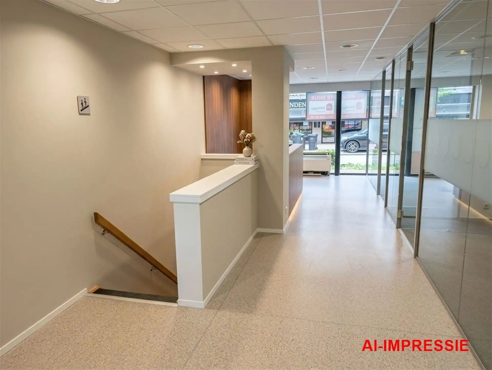Praktijkruimte / kantoor op een bijzonder commerciële locatie in centrum 's-Gravenwezel foto 9