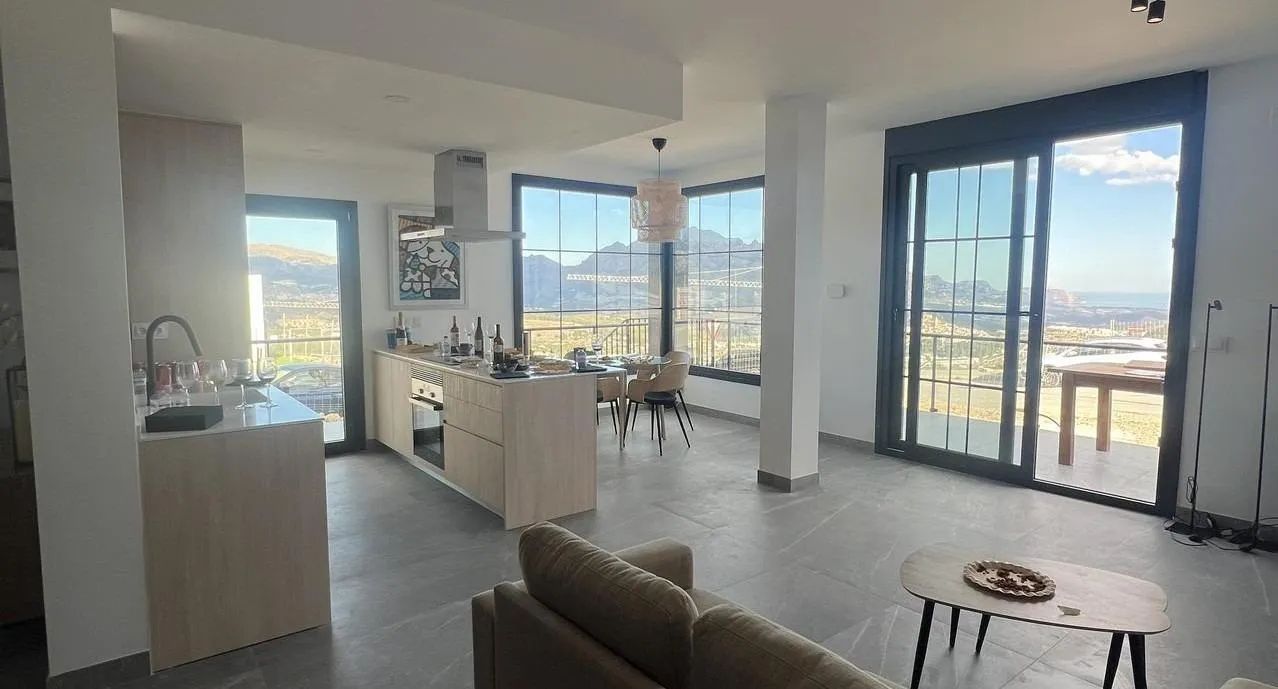 Modern woongenot in Polop: nieuwbouw halfvrijstaande villa's met zwembad en terrassen foto 5