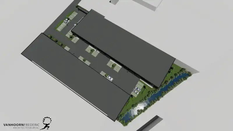 4 grote nieuwbouw KMO-units op toplocatie nabij R4 – Wiedauwkaai (Gent) foto 5