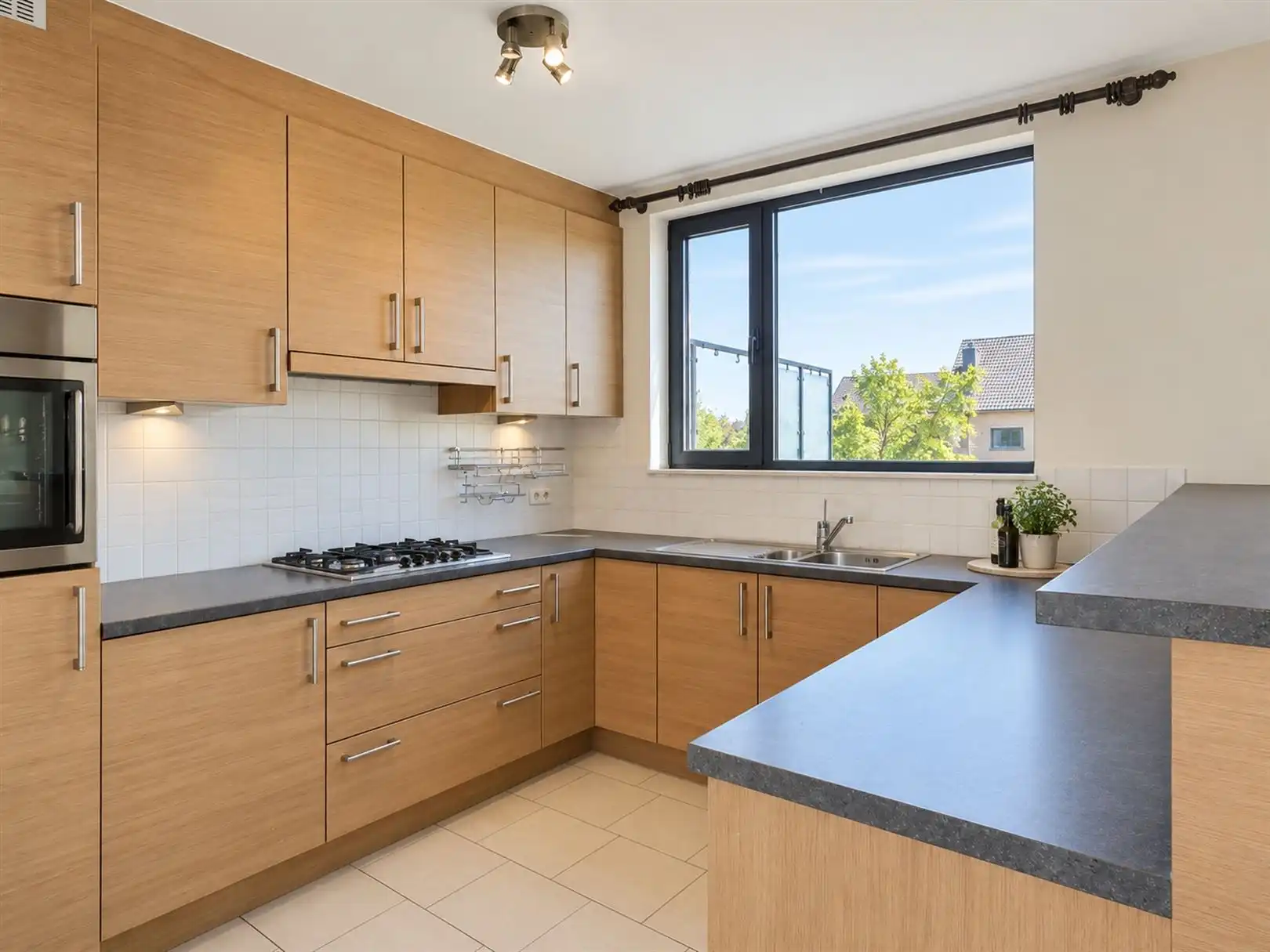 Appartement met twee slaapkamers en riant terras  foto 2