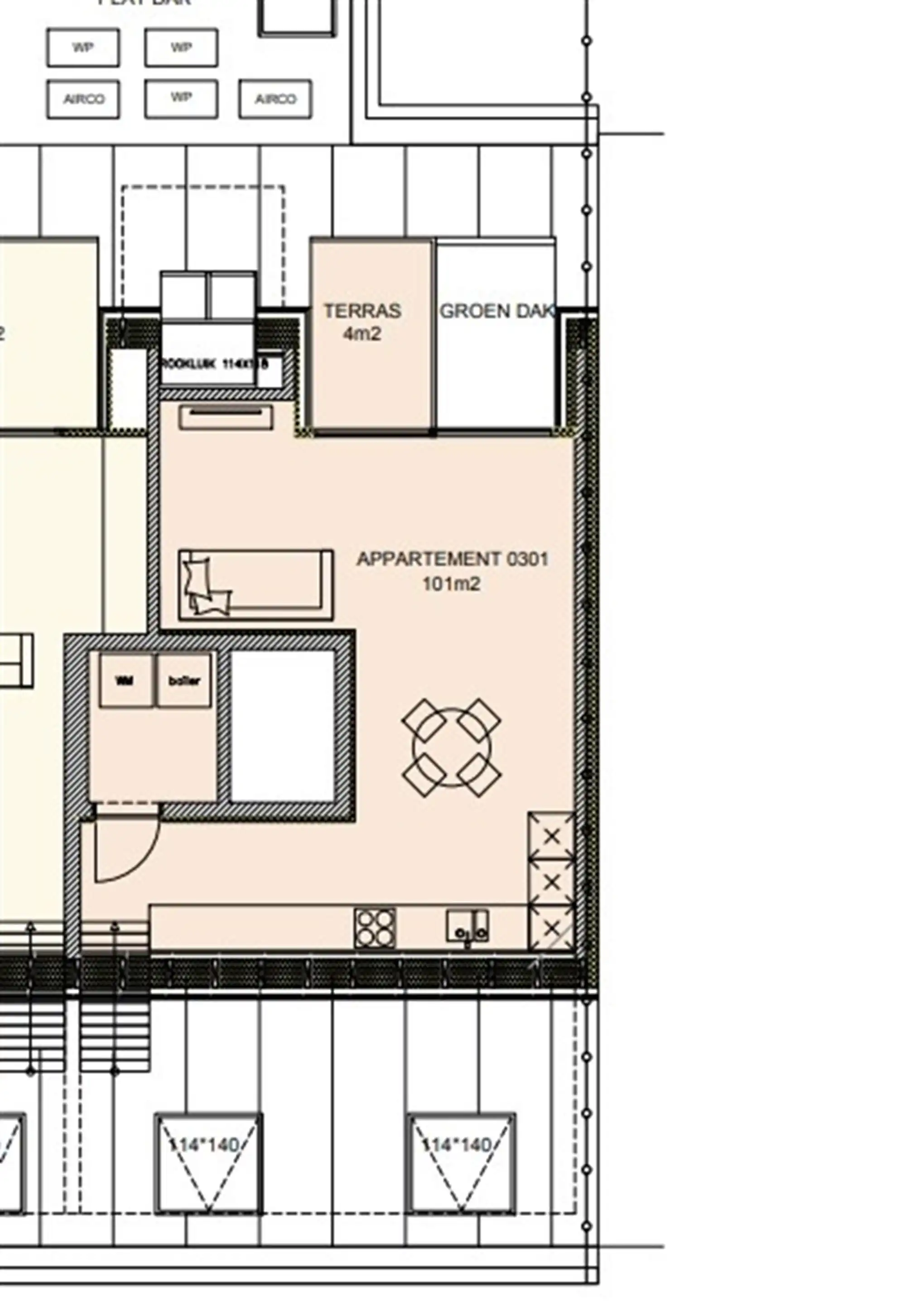 Duplex - 2 slpk - Terras - B5 foto 4