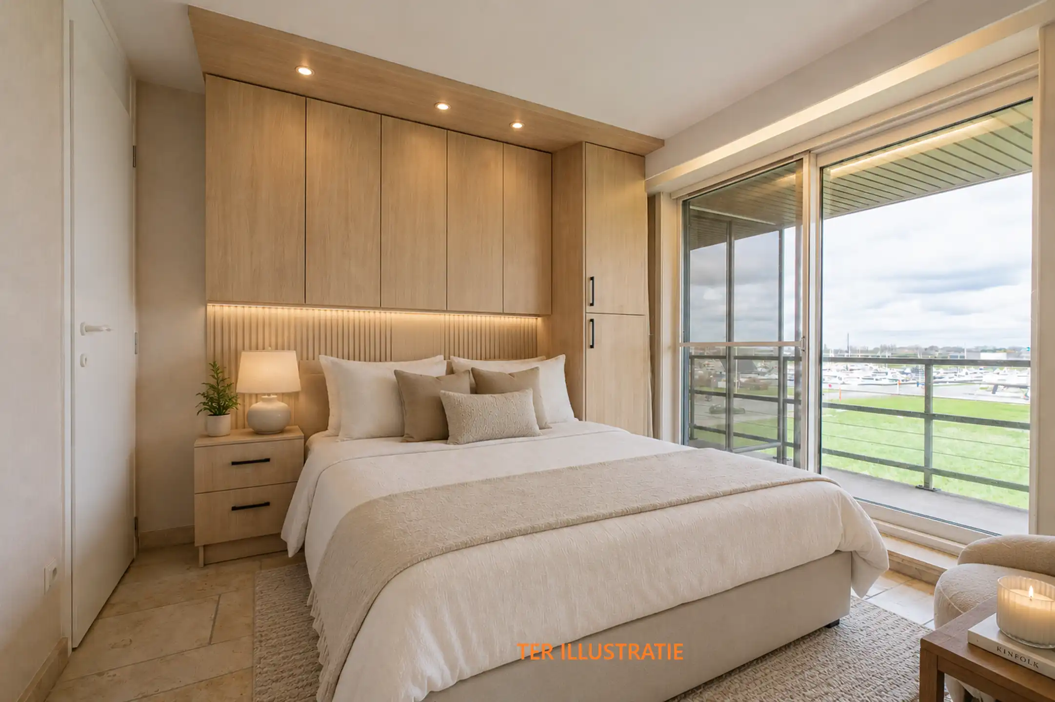 NIEUWPOORT – Ruim appartement op toplocatie aan de haven foto 11