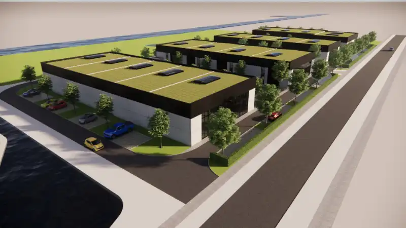 16 KMO-UNITS op TOPLOCATIE – net buiten centrum van Moerbeke Waas foto 12