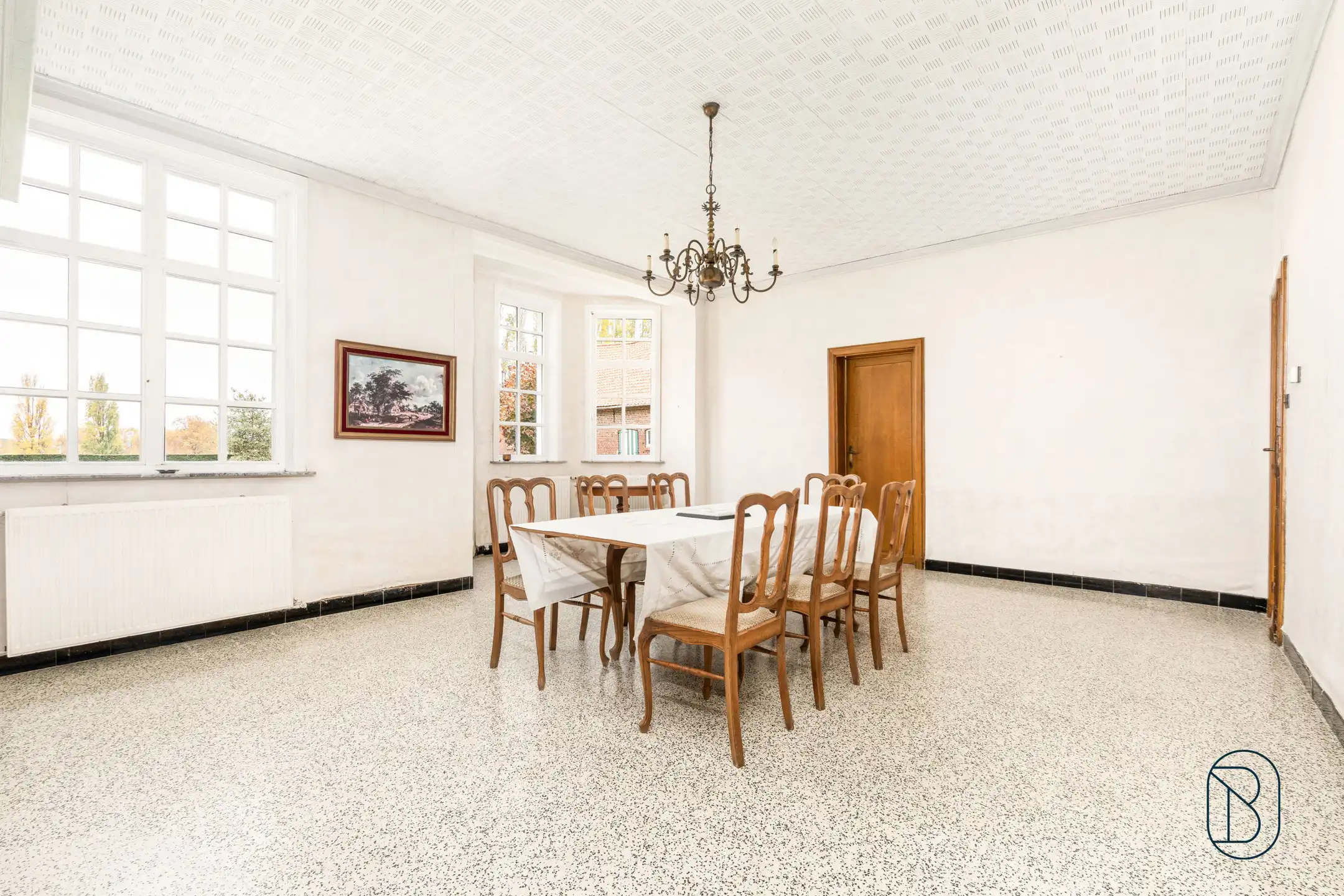 Unieke charmante vierkantshoeve op 1 hectare grond te Ieper foto 16